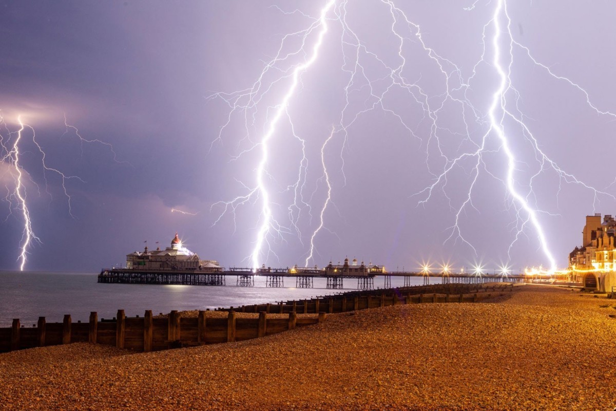 What are the odds of being struck by lightning?  